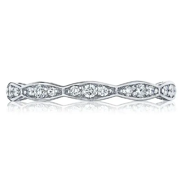 Tacori Sculpted Crescent Diamond Band Harris Jeweler Troy, OH