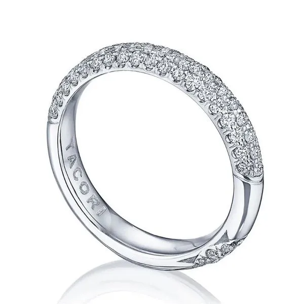 Tacori Founders Wedding RoyalT Diamond Pave Band Image 2 Harris Jeweler Troy, OH