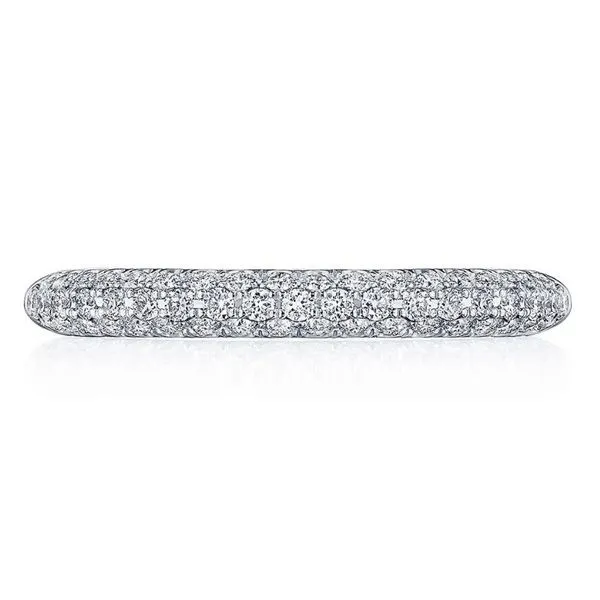 Tacori Founders Wedding RoyalT Diamond Pave Band Harris Jeweler Troy, OH