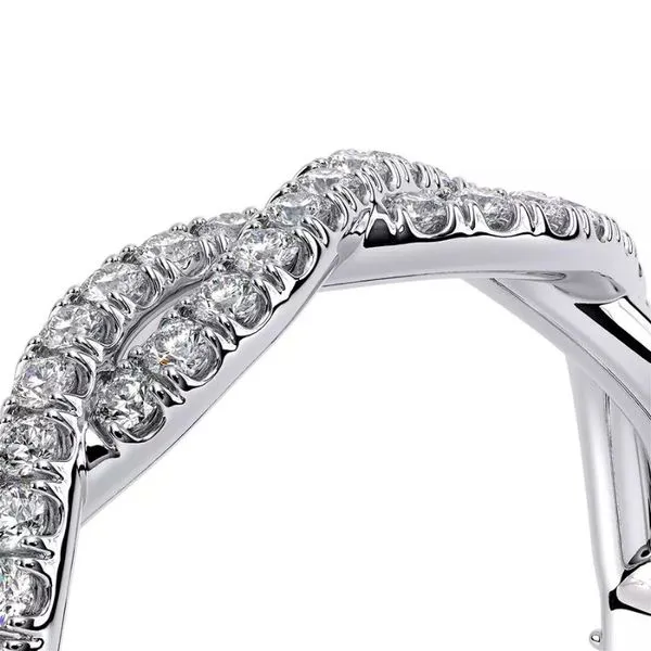 Verragio Renaissance Collection Twisted Diamond Wedding Band Image 3 Harris Jeweler Troy, OH