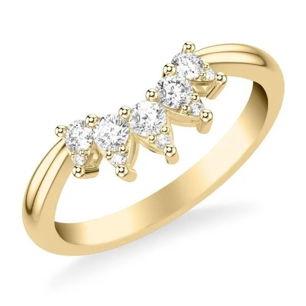 Diamond Women's Wedding Band Image 2 Harris Jeweler Troy, OH