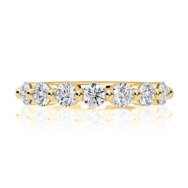 A.Jaffe Single Prong Diamond Band Harris Jeweler Troy, OH