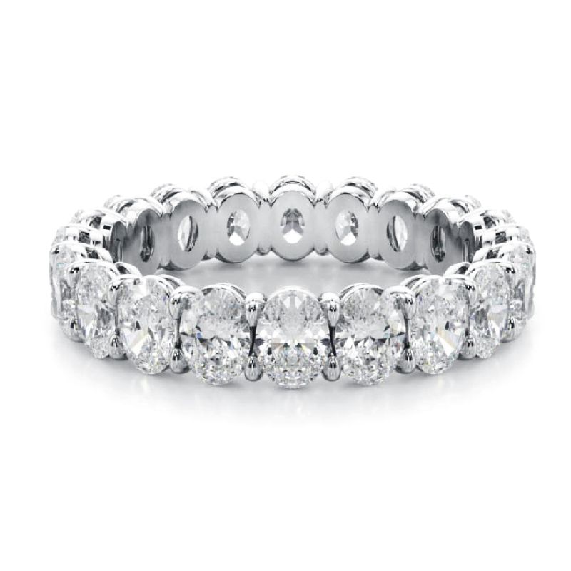 Oval Diamond Wedding Band Harris Jeweler Troy, OH