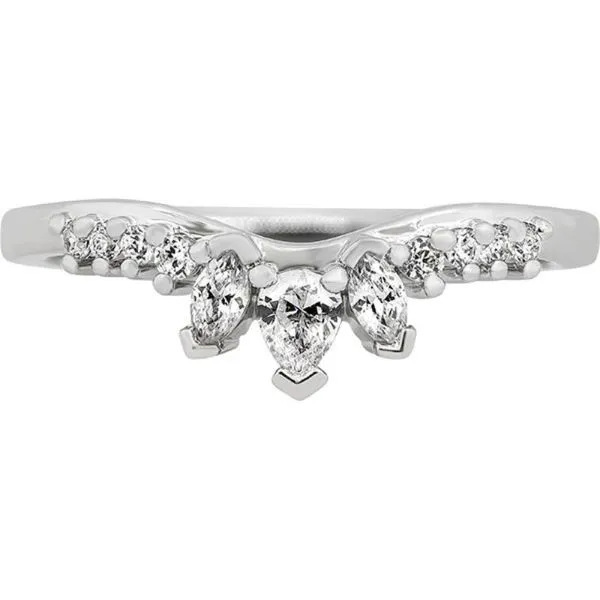 Diamond Tiara-Style Wedding Band Harris Jeweler Troy, OH