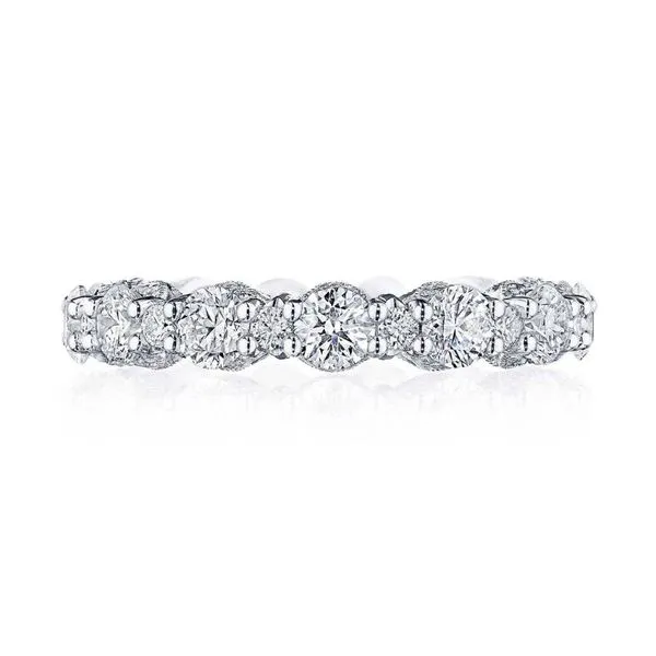 Tacori RoyalT Mixed-Size Round Diamond Eternity Band Harris Jeweler Troy, OH