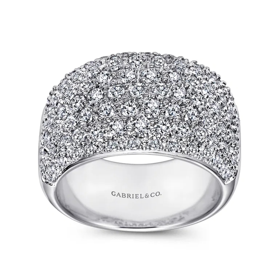 GAB&CO 14K White Gold Diamond Fashion Ring Harris Jeweler Troy, OH