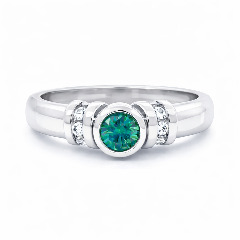 CHROMA 14K White Gold Diamond Fashion Ring Harris Jeweler Troy, OH