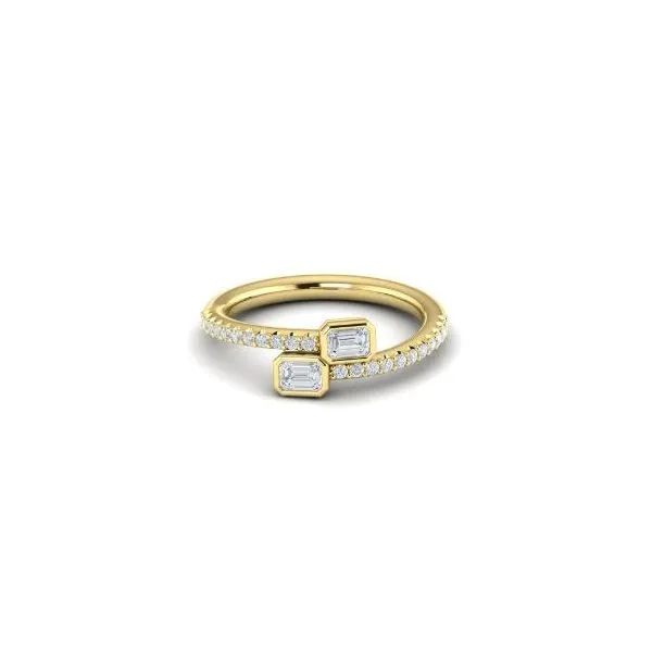 Vlora Two-Stone Diamond Ring Harris Jeweler Troy, OH