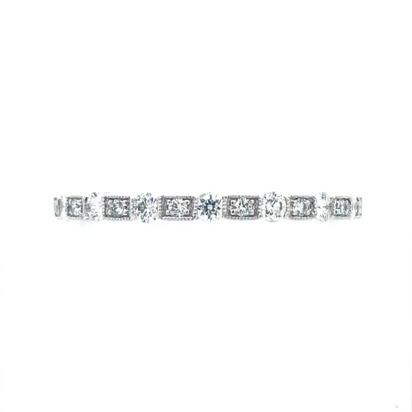 White Gold Diamond Band Harris Jeweler Troy, OH