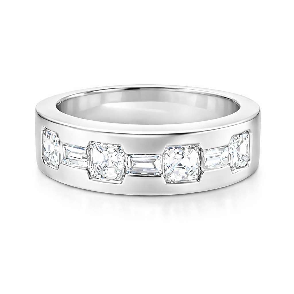 HJNAM 18K White Gold Diamond Fashion Ring Harris Jeweler Troy, OH