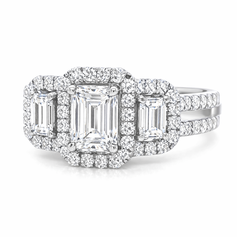 HJNAM 14K White Gold Diamond Fashion Ring Harris Jeweler Troy, OH