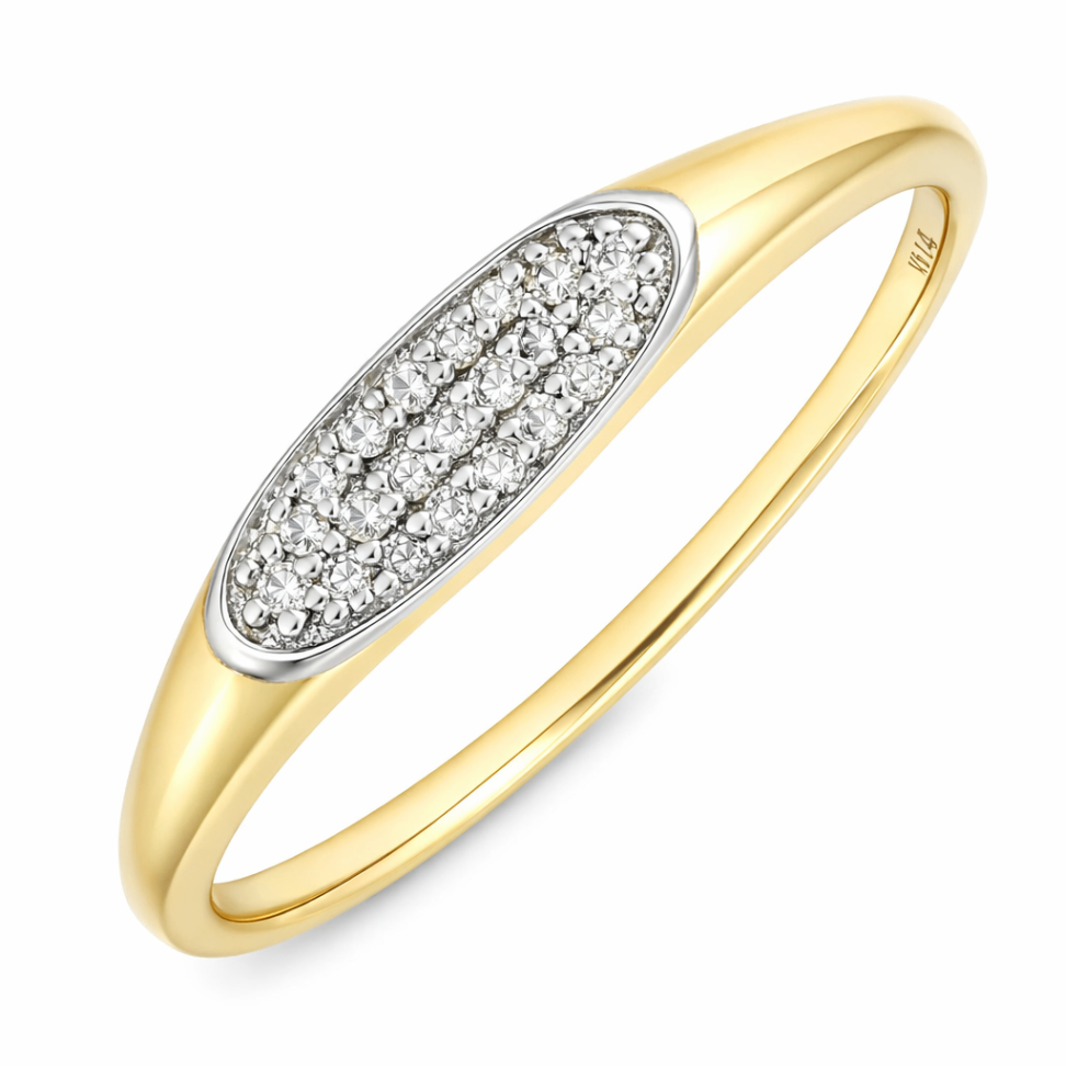 LAUINT 14K Yellow Gold Diamond Fashion Ring Harris Jeweler Troy, OH