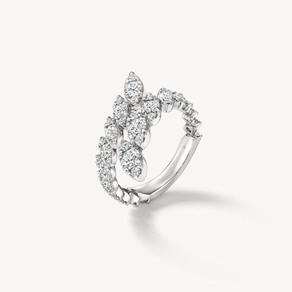 Hearts on Fire Bypass Style Diamond Ring Image 2 Harris Jeweler Troy, OH