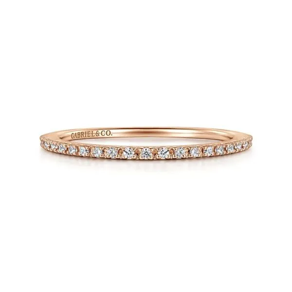 Gabriel & Co. Diamond Wedding Band Harris Jeweler Troy, OH