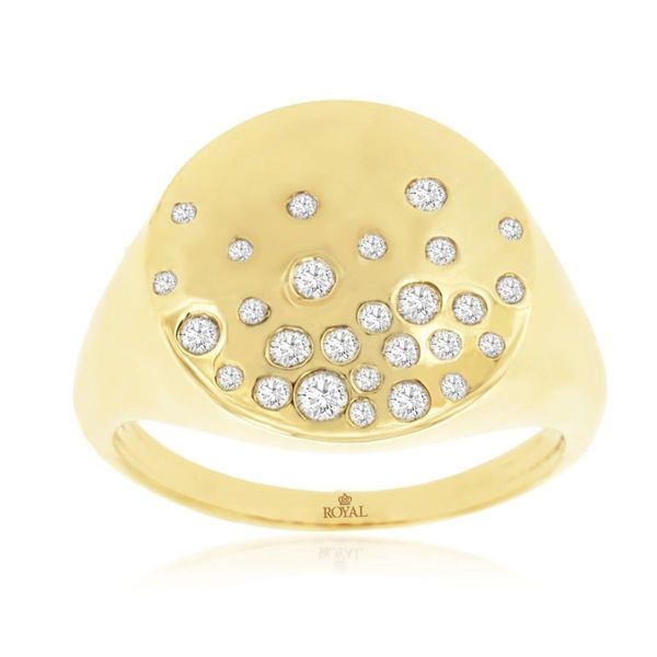 Signet Style Diamond Ring Harris Jeweler Troy, OH