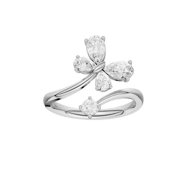 Diamond Butterfly Lab-Grown Diamond Ring Harris Jeweler Troy, OH