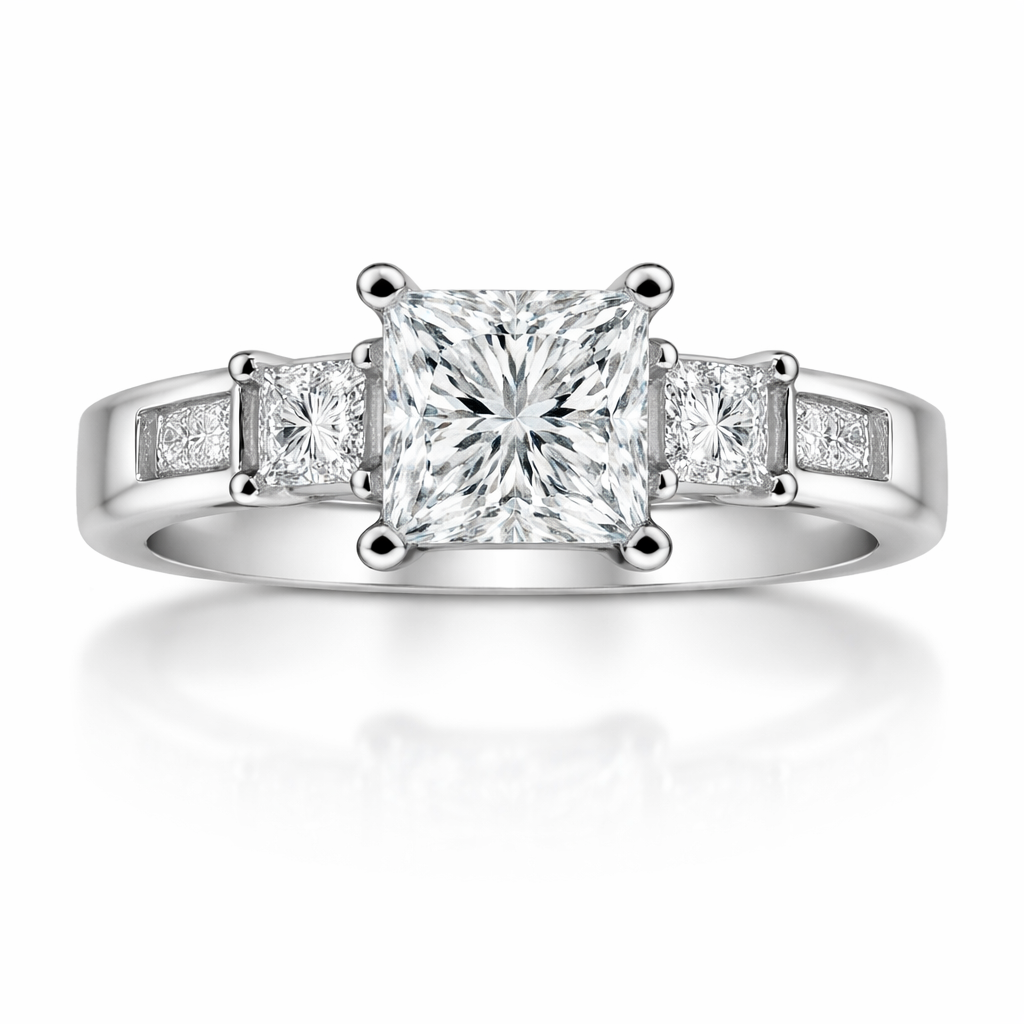 ASB 14K White Gold Semi-Mount Engagement Rings Harris Jeweler Troy, OH