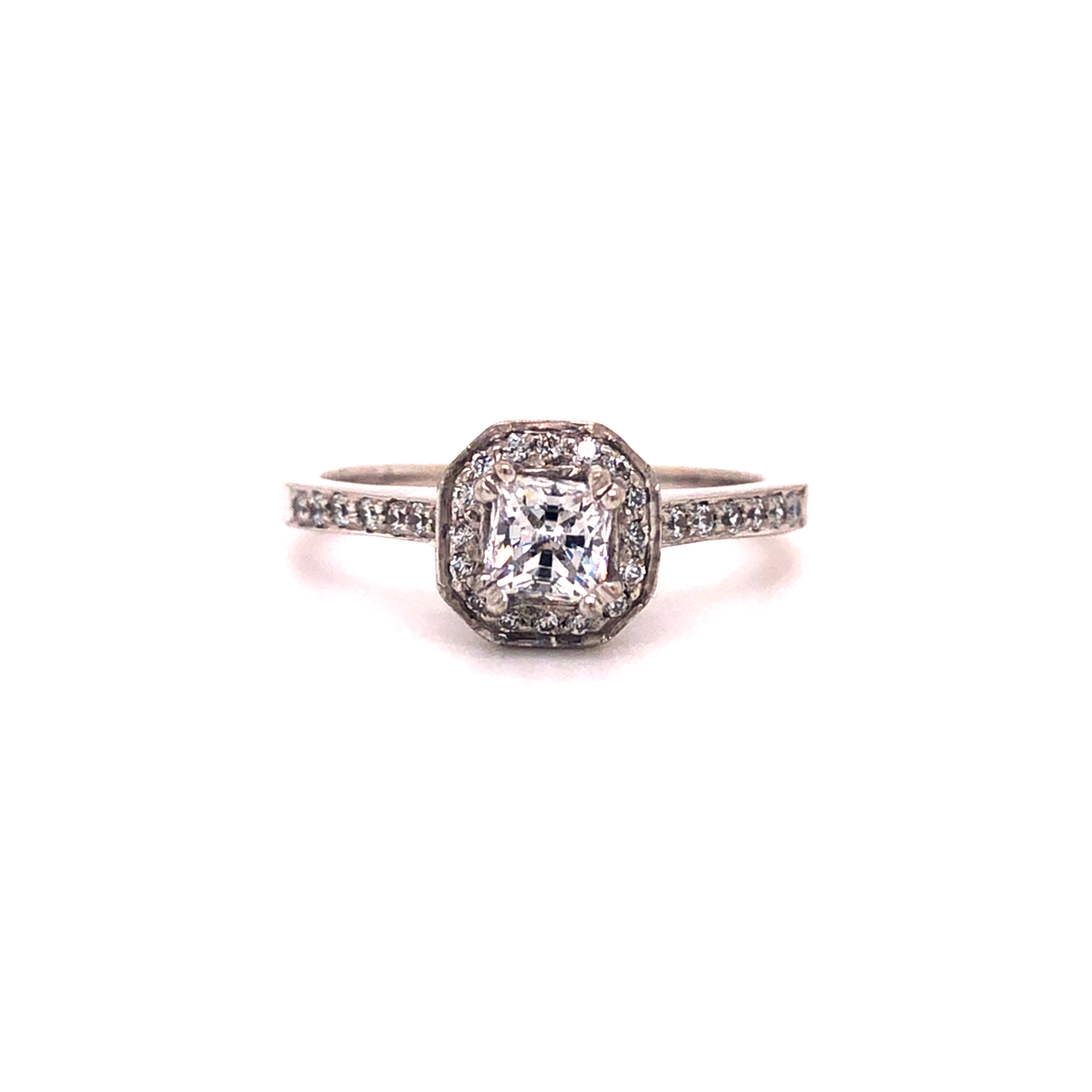 NORTHA 14K White Gold Semi-Mount Engagement Rings Harris Jeweler Troy, OH