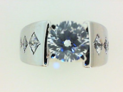 NORTHA 14K White Gold Semi-Mount Engagement Rings Harris Jeweler Troy, OH