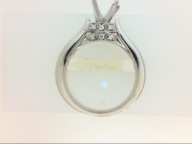 NORTHA 14K White Gold Semi-Mount Engagement Rings Harris Jeweler Troy, OH