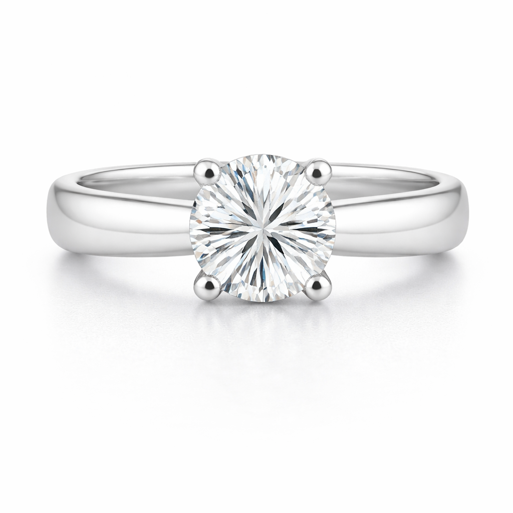 NORTHA 14K White Gold Semi-Mount Engagement Rings Harris Jeweler Troy, OH