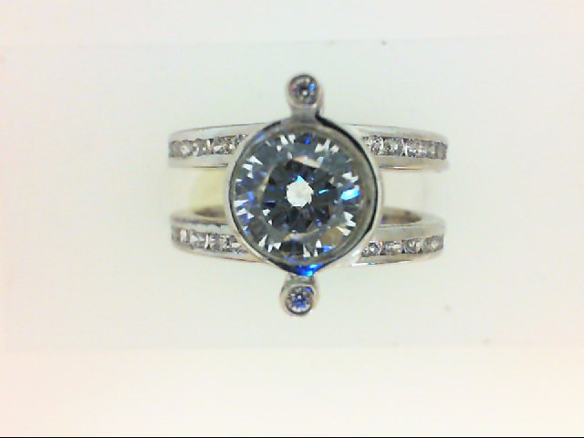 FRANKR 14K White Gold Semi-Mount Engagement Rings Harris Jeweler Troy, OH