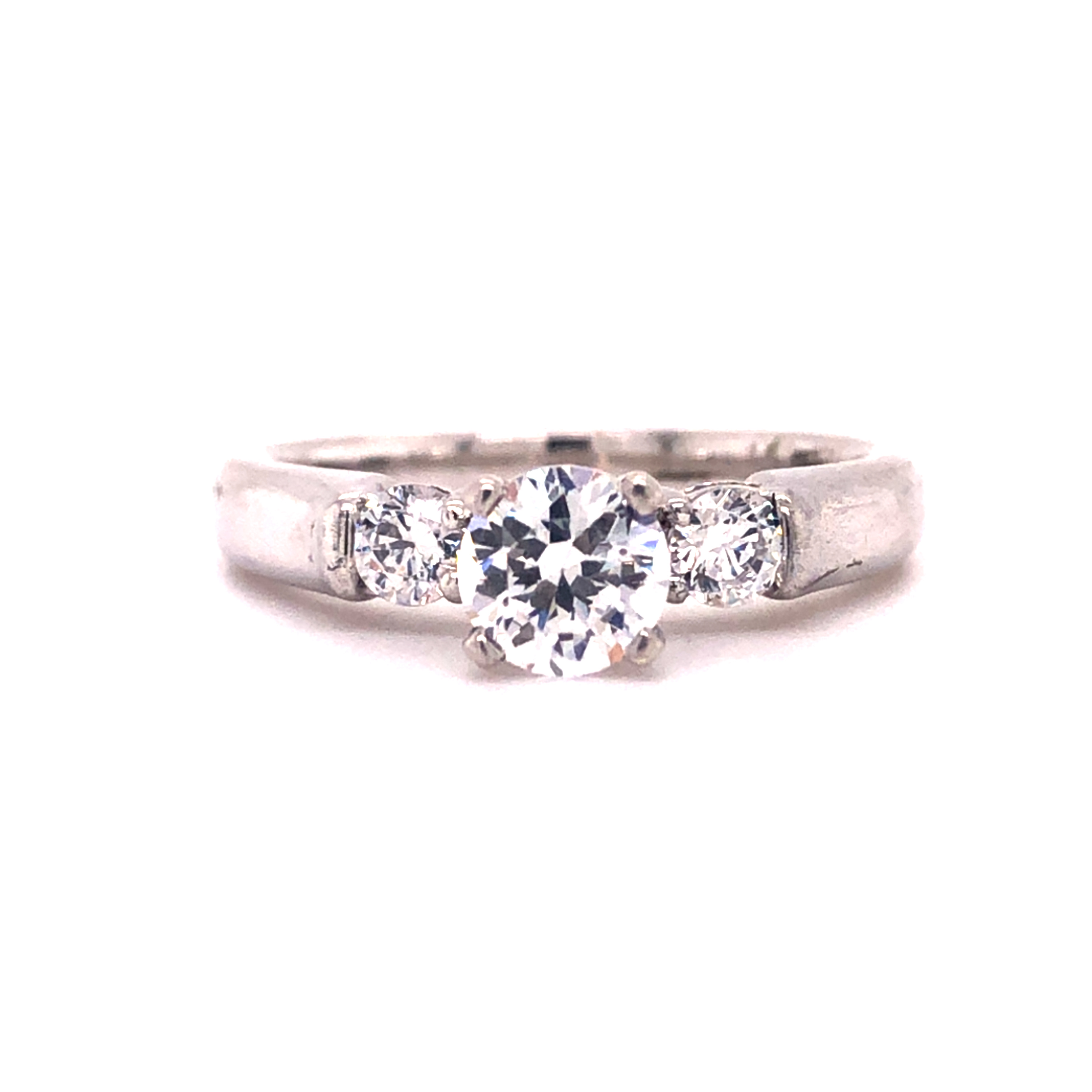 NORTHA 14K White Gold Semi-Mount Engagement Rings Harris Jeweler Troy, OH