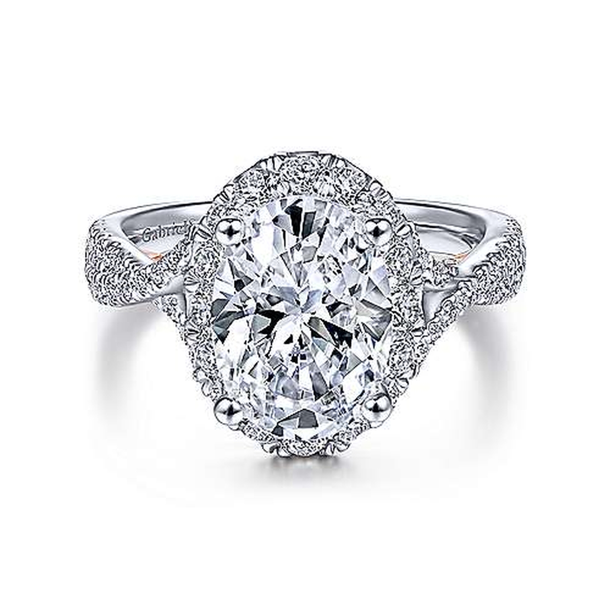 GAB&CO 14K White Gold Semi-Mount Engagement Rings Harris Jeweler Troy, OH