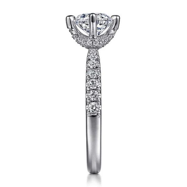 Round Diamond Engagement Ring - Semi-Mount Image 3 Harris Jeweler Troy, OH