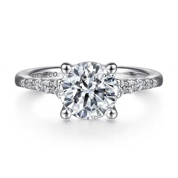 Round Diamond Engagement Ring Semi-Mount Harris Jeweler Troy, OH