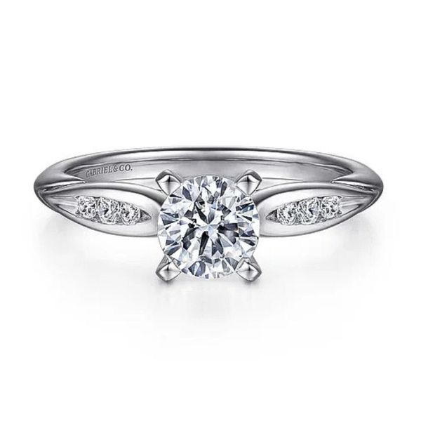 Round Diamond Engagement Ring Semi-Mount Harris Jeweler Troy, OH