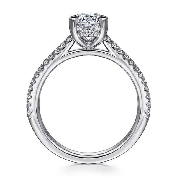 Round Diamond Engagement Ring Semi-Mount Image 2 Harris Jeweler Troy, OH