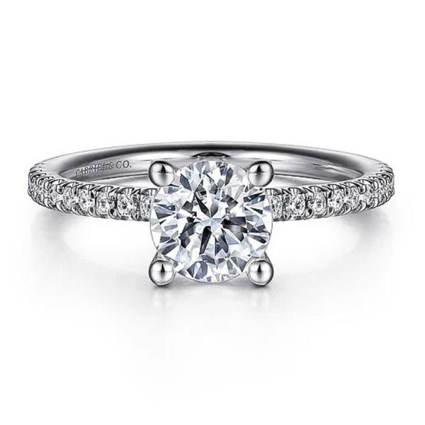 Round Diamond Engagement Ring Semi-Mount Harris Jeweler Troy, OH