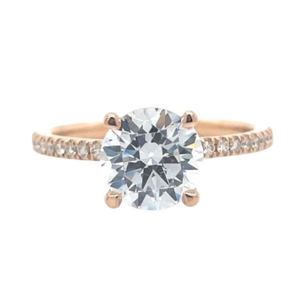 Diamond Semi-mount Engagement Ring Harris Jeweler Troy, OH