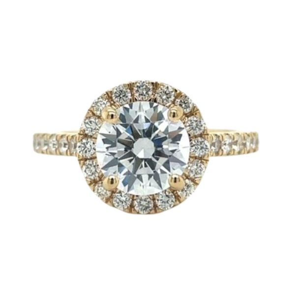 Round Diamond Semi-Mount Engagement Ring Harris Jeweler Troy, OH