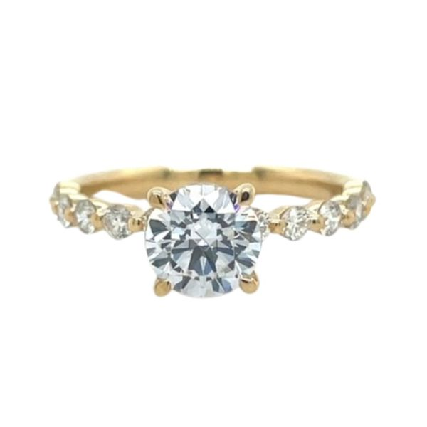 Round Diamond Semi-Mount Engagement Ring Harris Jeweler Troy, OH