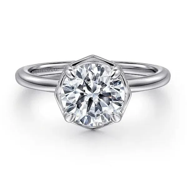 Solitaire Diamond Semi-Mount Engagement Ring Harris Jeweler Troy, OH