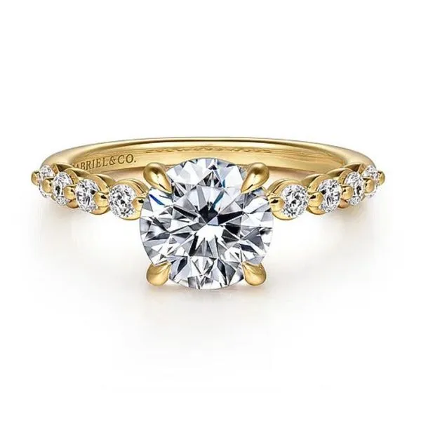 Single-Prong Style Diamond Engagement Ring Harris Jeweler Troy, OH