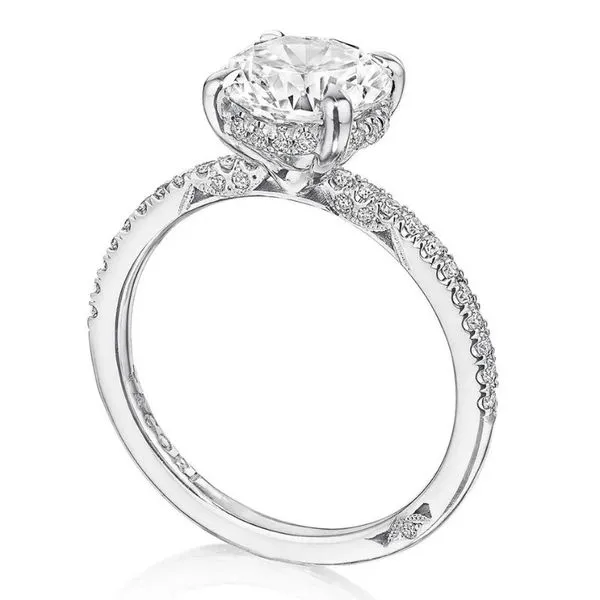 Tacori Classic Diamond Semi-Mount Engagement Ring Image 2 Harris Jeweler Troy, OH