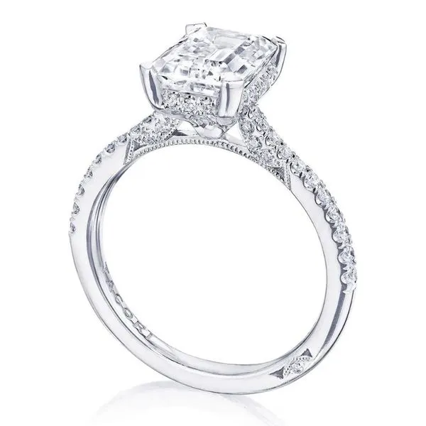 Tacori Simply Diamond Semi-Mount Engagement Ring Image 2 Harris Jeweler Troy, OH