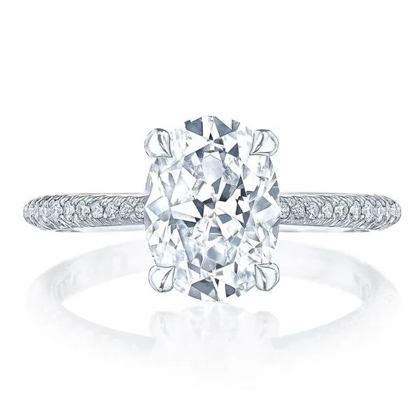 Tacori Founders French Pave Diamond Semi-Mount Engagement Ring Harris Jeweler Troy, OH