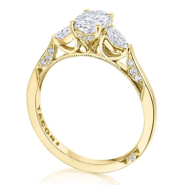 Tacori Simply Diamond Semi-Mount Engagement Ring Image 2 Harris Jeweler Troy, OH