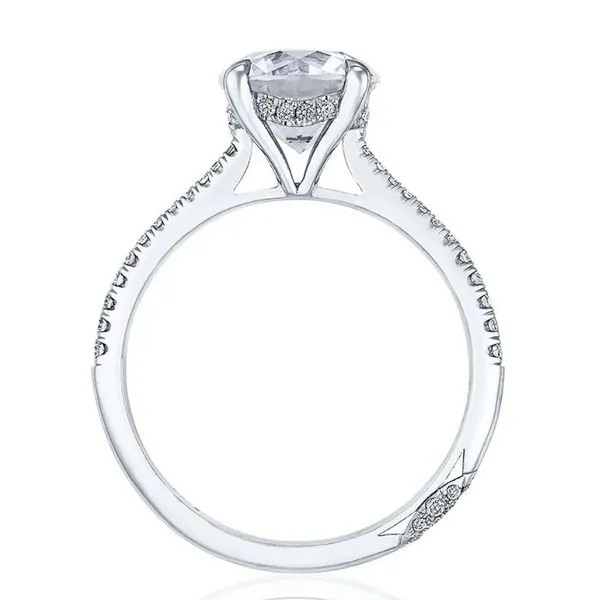 Tacori Founders French Pave Semi-Mount Engagement Ring Image 2 Harris Jeweler Troy, OH