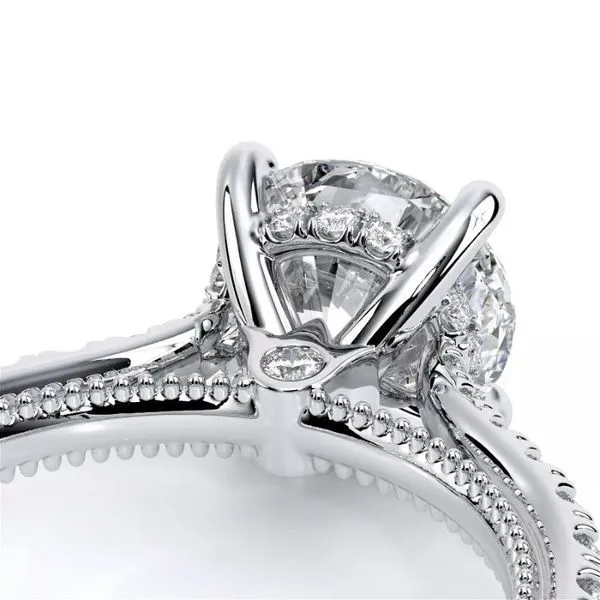 Verragio Rennaisance Collection Round Diamond Semi-Mount Engagement Ring Image 3 Harris Jeweler Troy, OH