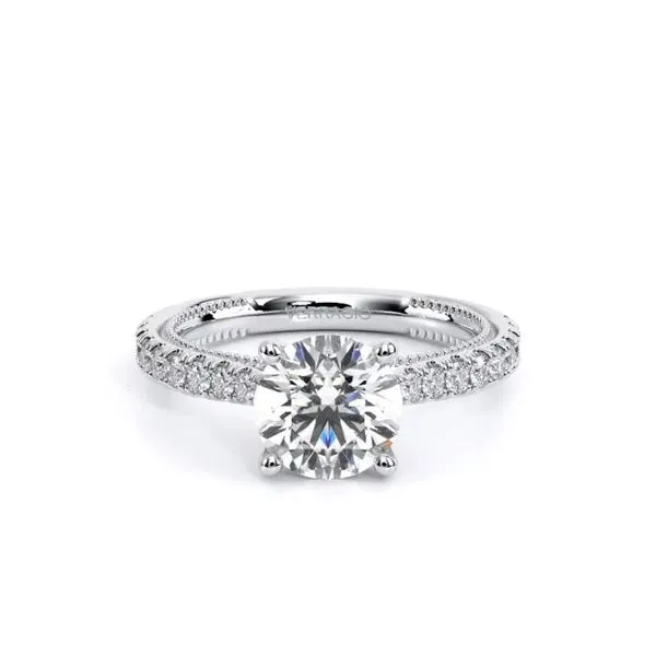 Verragio Rennaisance Collection Round Diamond Semi-Mount Engagement Ring Harris Jeweler Troy, OH