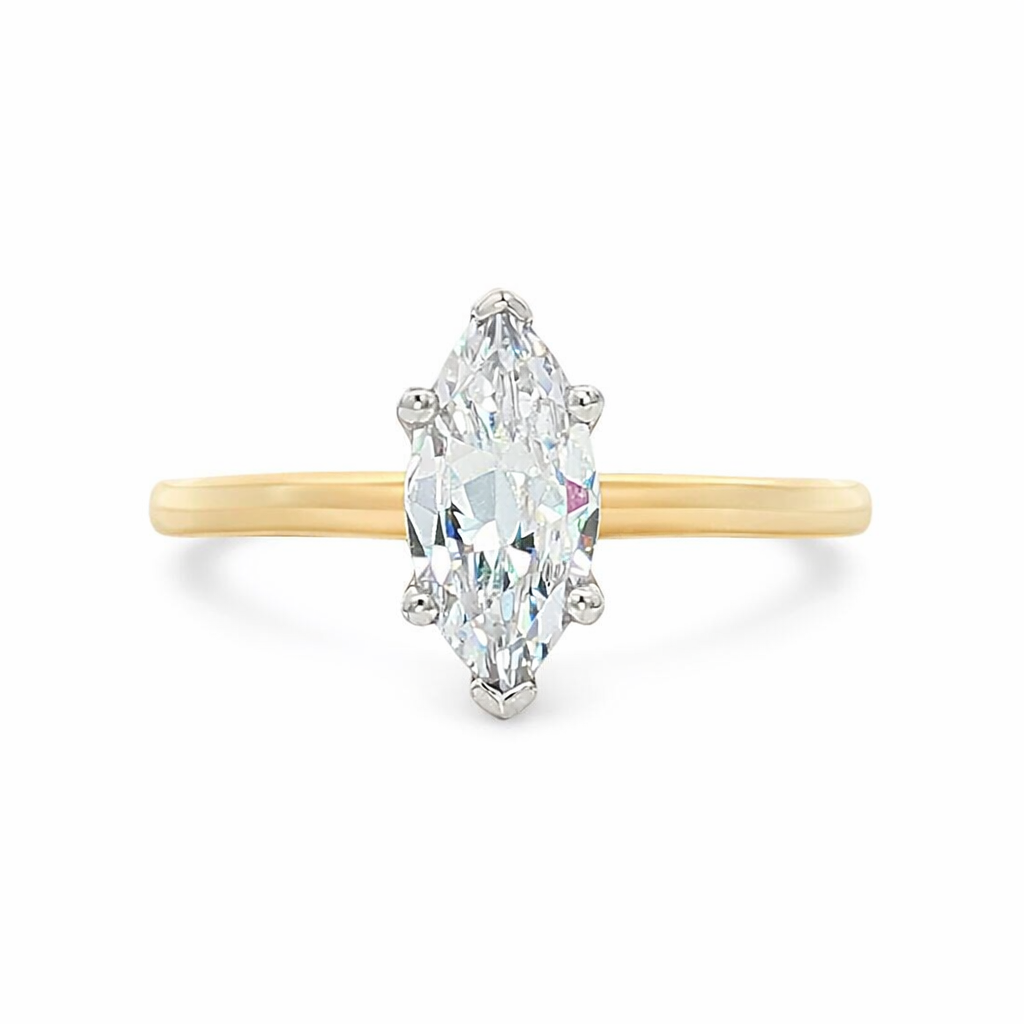 Verragio Renaissance Collection Marquise Diamond Solitaire Semi-Mount Engagement Ring Harris Jeweler Troy, OH