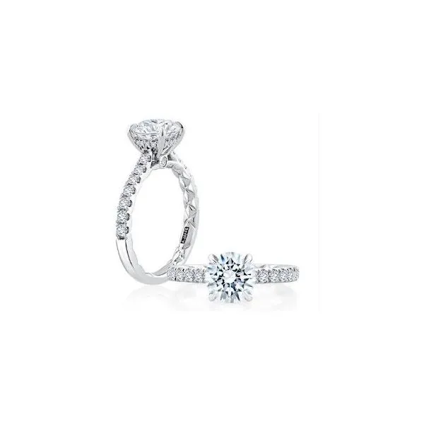 Diamond Semi-Mount Engagement Ring Harris Jeweler Troy, OH