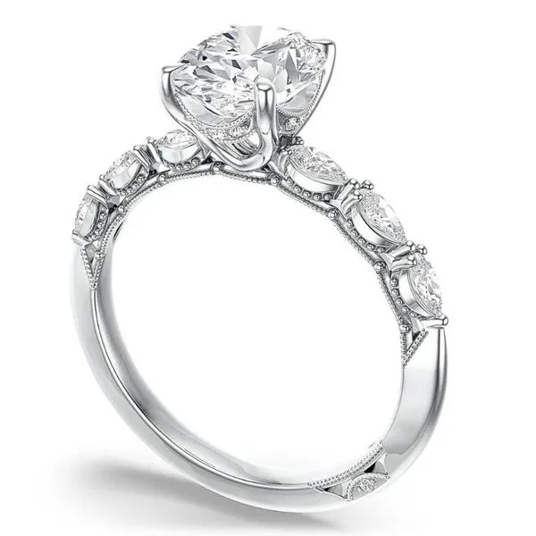 Tacori Crescent Semi-Mount Engagement Ring Image 2 Harris Jeweler Troy, OH