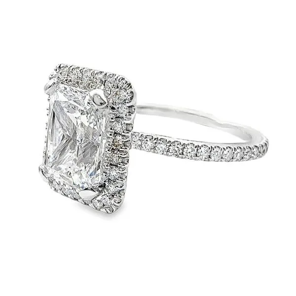 Verragio Traditions Collection Emerald or Radiant Cut Diamond Semi-Mount Engagement Ring Image 2 Harris Jeweler Troy, OH