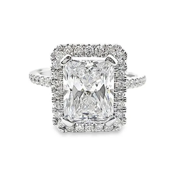 Verragio Traditions Collection Emerald or Radiant Cut Diamond Semi-Mount Engagement Ring Harris Jeweler Troy, OH